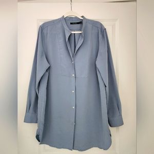 Lauren by RL Baby Blue Tunic XL